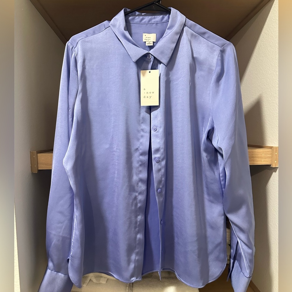 NWT Button Down Blouse